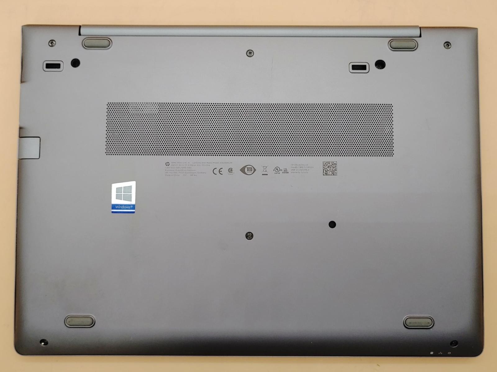 HP ZBook 14u G6 14″ Intel i7-8565U 16GB 512GB SSD Win11 WX3200 *NO A/C* *READ*