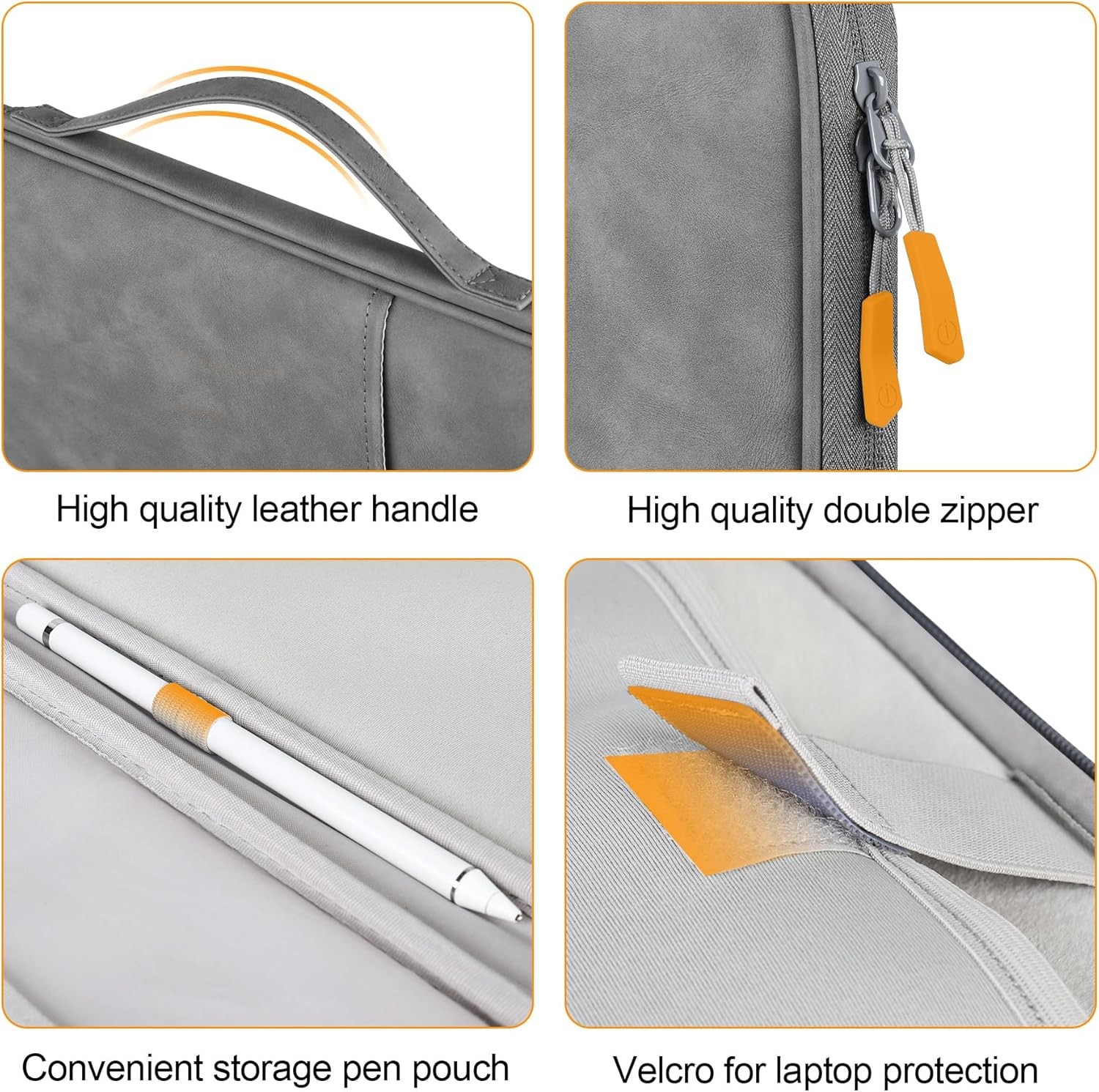 15 inch Laptop Sleeve for 15 inch MacBook Air M5 A3448 2026, MacBook Pro A1990