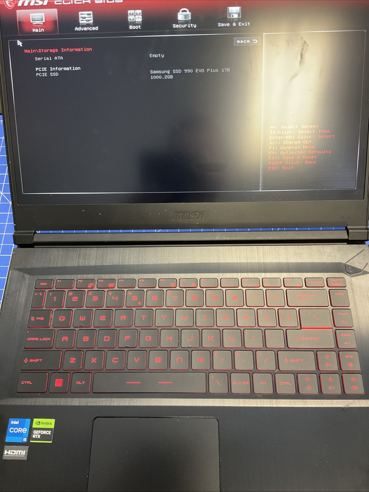 MSI Thin GF63 15.6″ (1TB SSD, i5-12450H, 1.30GHz,16GB RAM Read Description E415