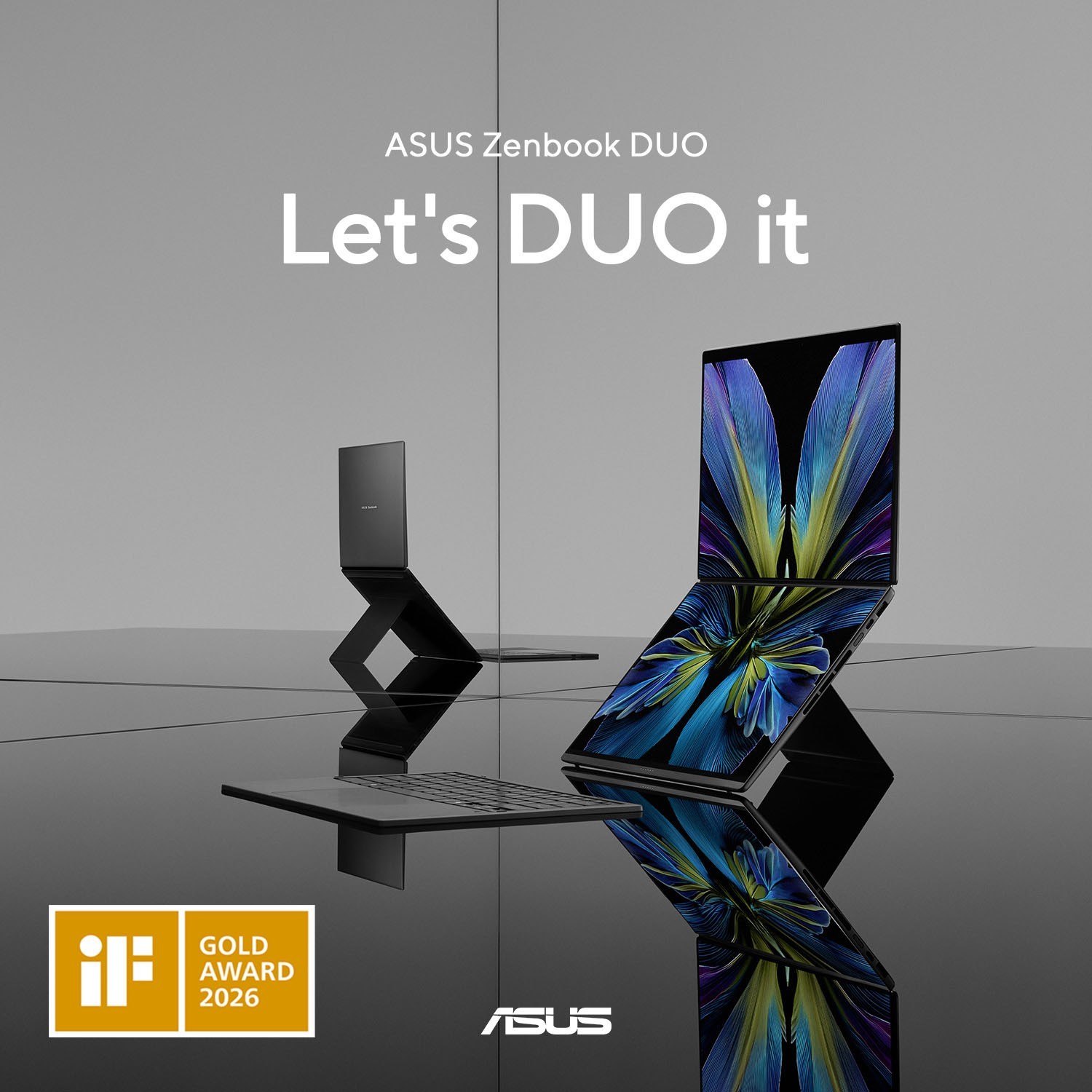 ASUS Zenbook DUO Dual 14″ OLED Touch 2-in-1 Intel Ultra X7 358H 32GB RAM 1TB SSD