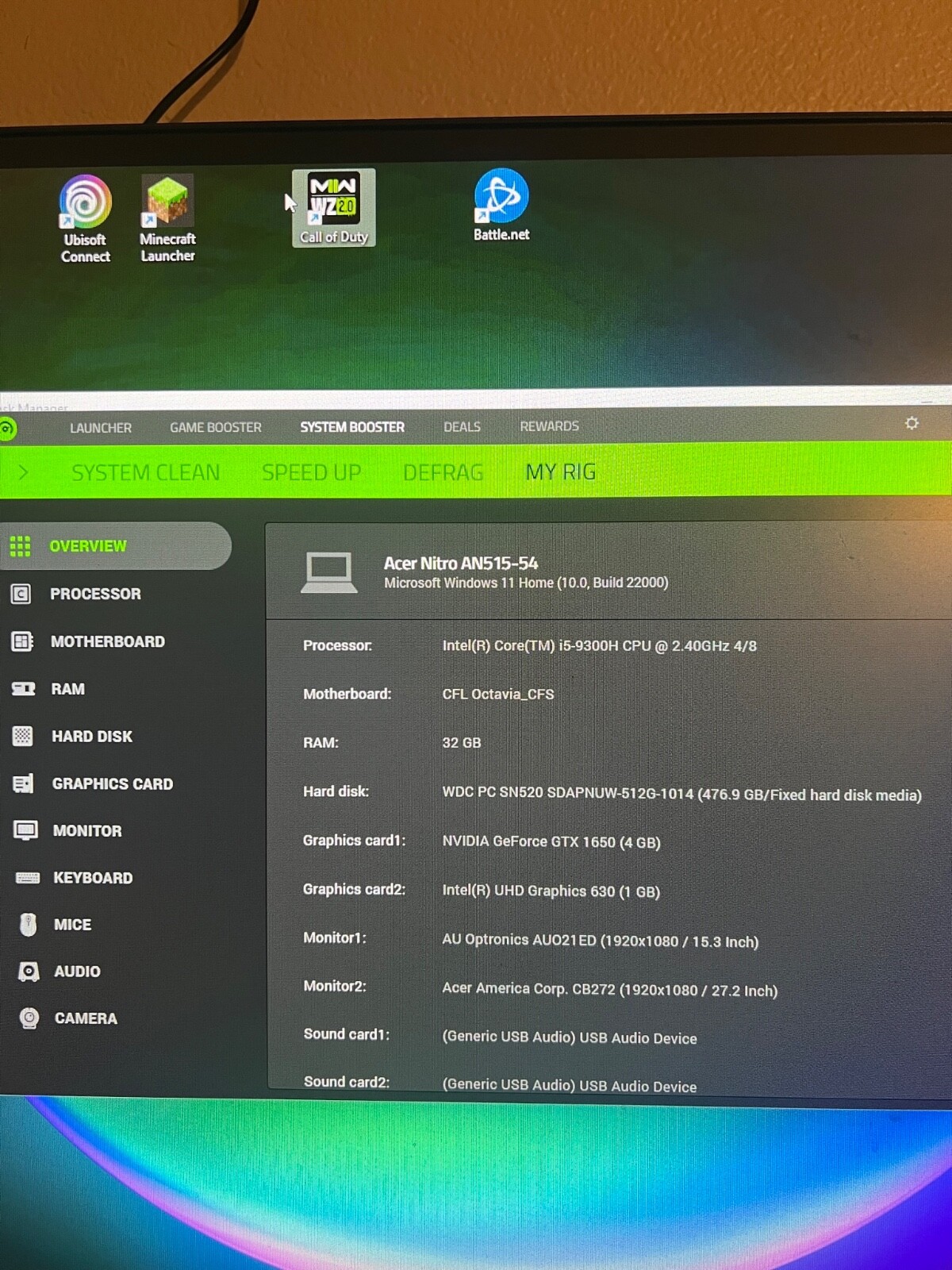 acer – nitro 5 17.3 gaming laptop