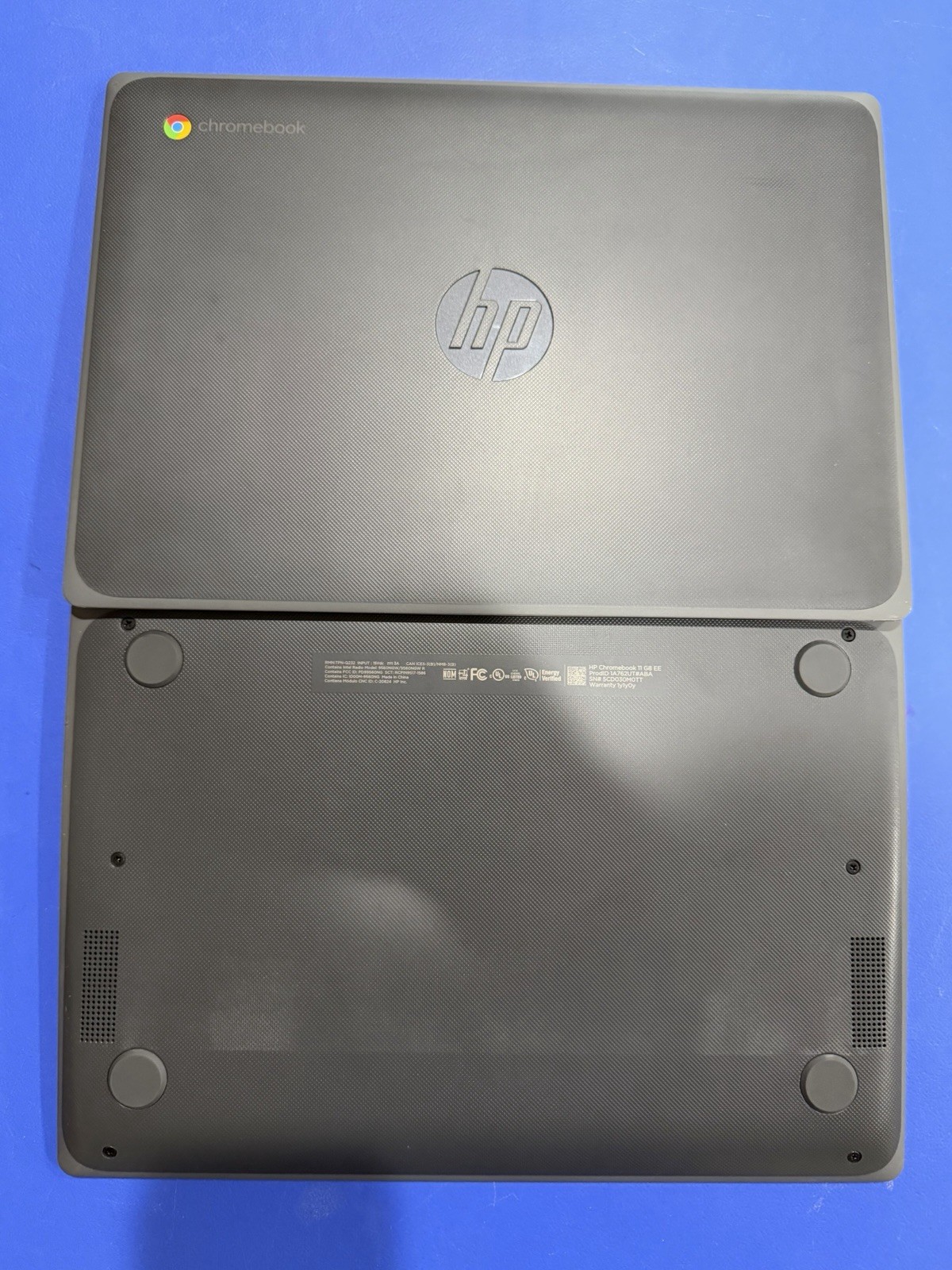 HP Chromebook 11 G6 EE 11.6″ 16GB N3350 ChromeOs Dark Gray GOOD CONDITION