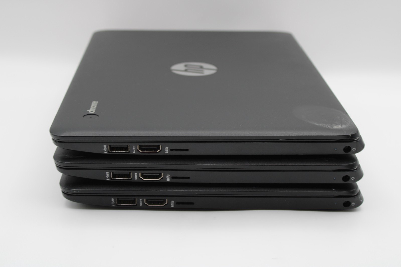 Lot of 3 HP Chromebook 11 G5 _ Celeron N3060 _ 2GB ram _ 16GB eMMC _ ChromeOS