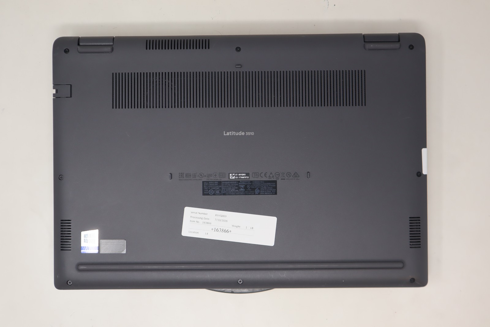 Dell Latitude 3510 Laptop Intel Core i5 10th Gen 8GB RAM 256GB SSD Win 11 Pro