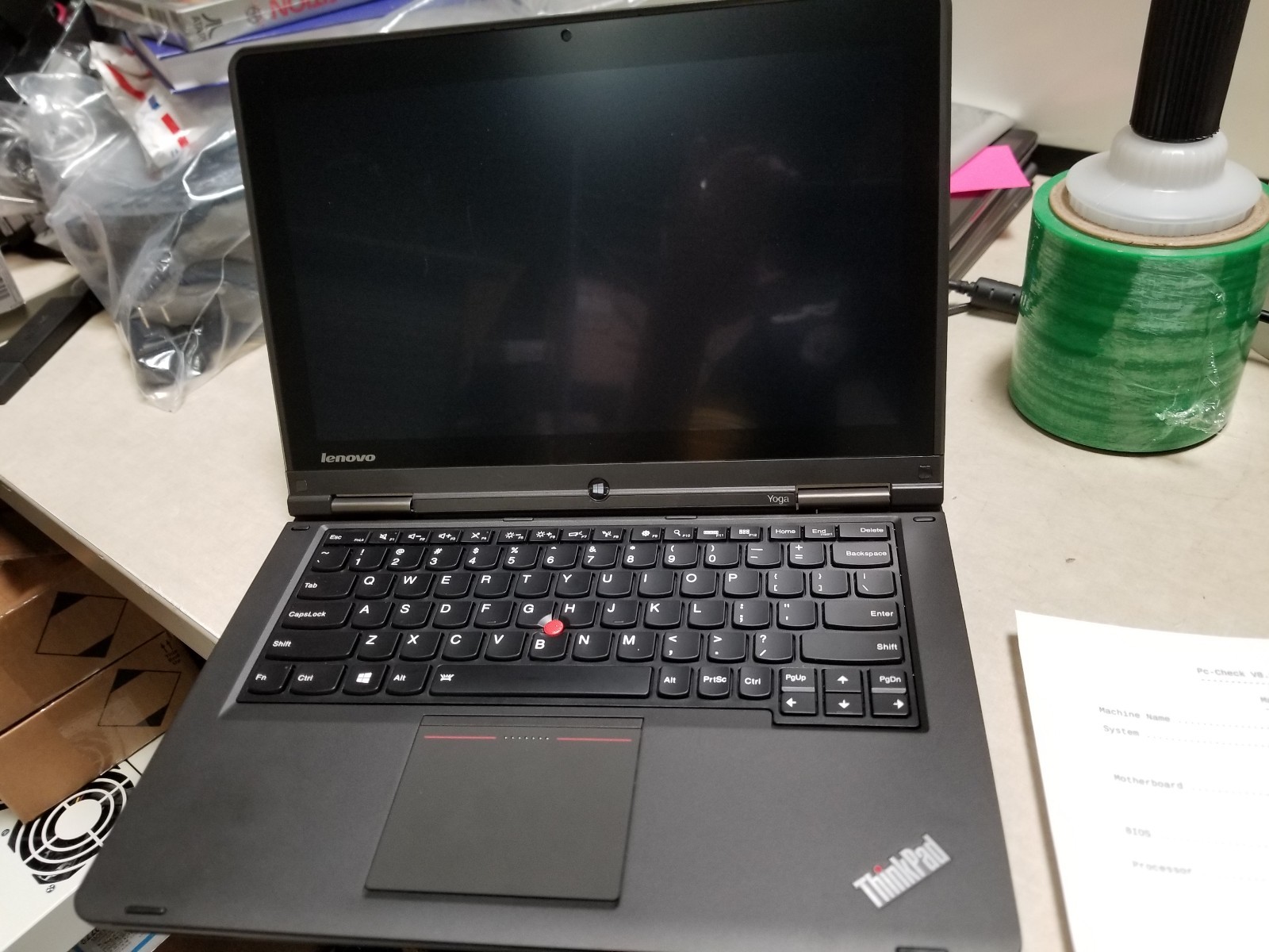 Lenovo Thinkpad Yoga S1 Intel Core i5 4th Gen 4200U (1.60 GHz) 4gb NO HDD #LL7