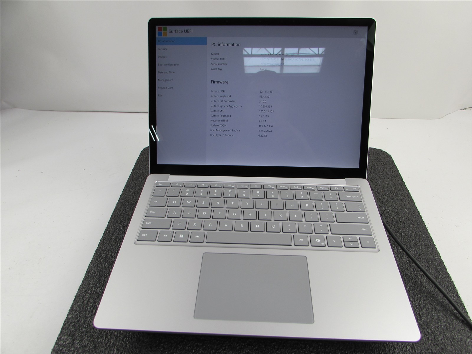 SURFACE SURFACE LAPTOP 6 CORE ULTRA 7 165H 512GB SSD 16GB RAM WIN 11 PRO