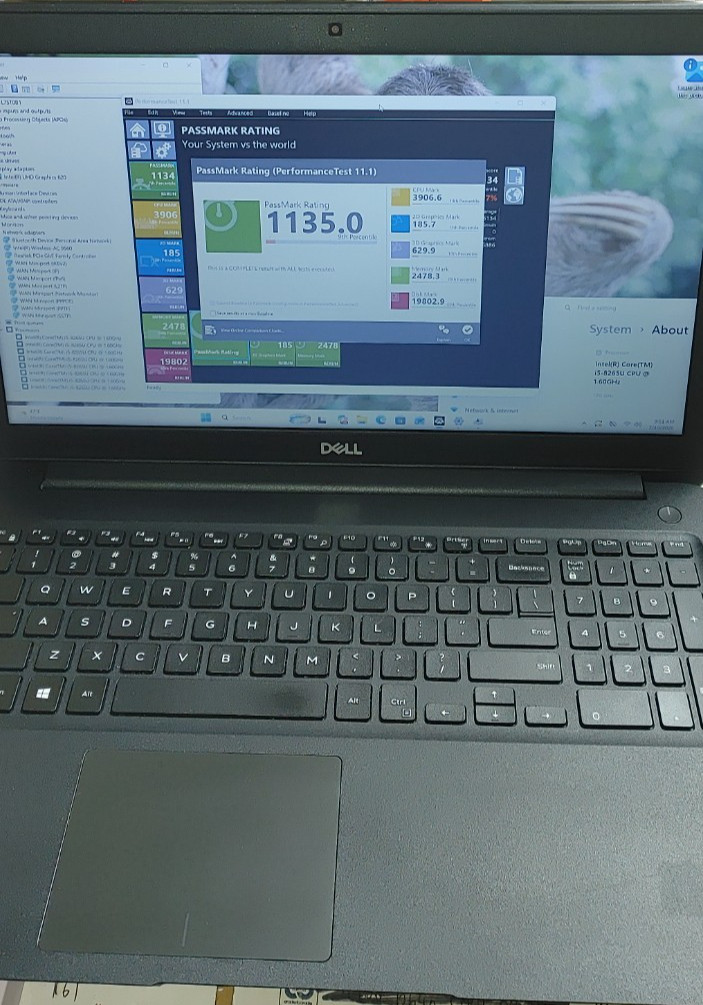 Dell Latitude 3500 Intel Core i5-8265u 8th Gen 1080p laptop Parts Repair