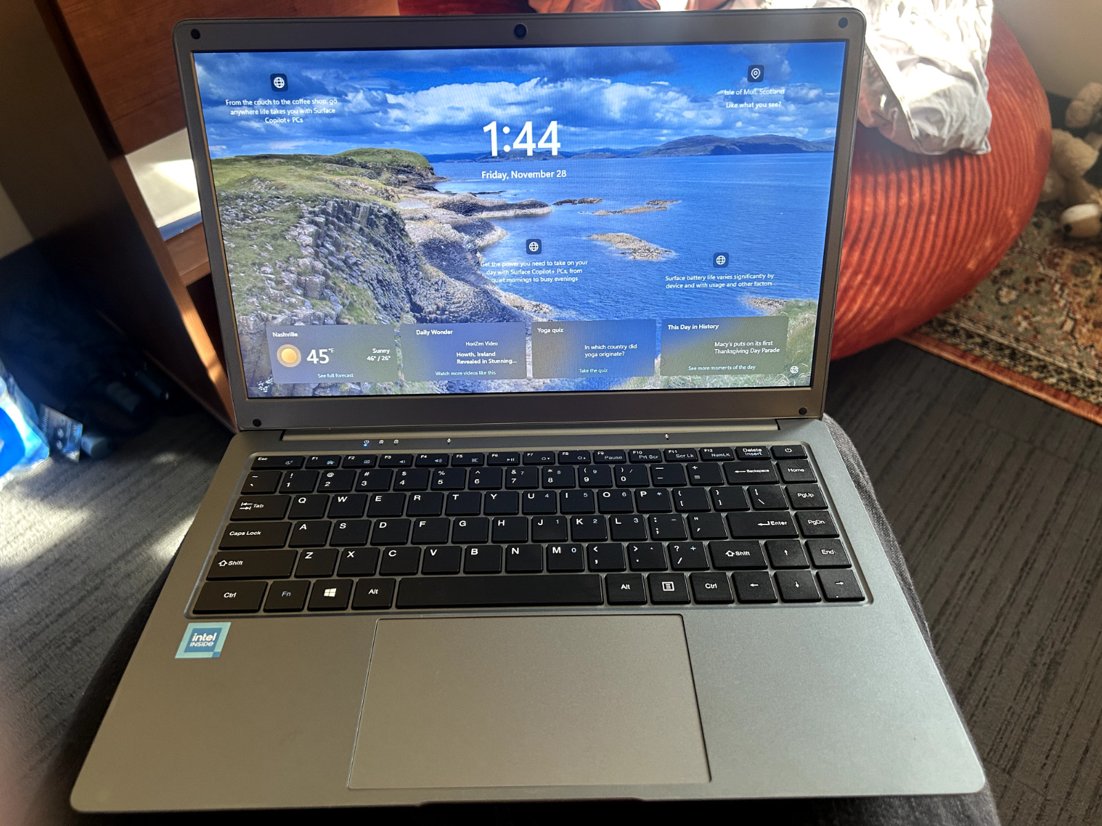 Laptop Computer, J4005 Processor (Up to 2.7GHz), 8GB DDR4 RAM/256GB SSD, 14 Inch