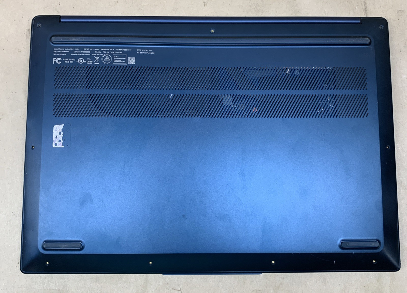 Lenovo IdeaPad Slim 5 16IRL8, Intel Core i7-1355U @ 1.7GHz, 16GB RAM, No SSD/OS