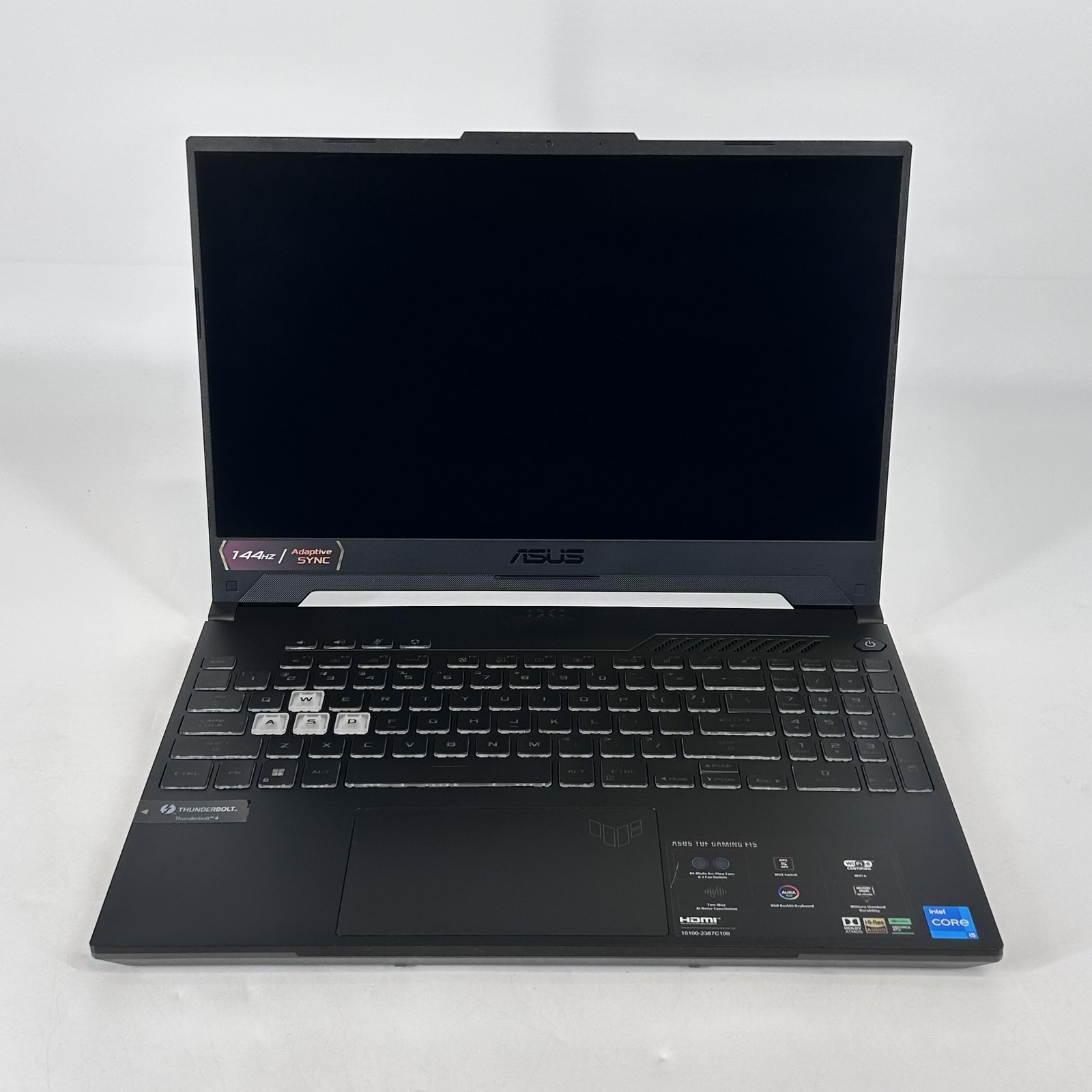 Asus TUF F15 144Hz FHD 2.5 GHz i5-12500H 16GB 512GB SSD NVIDIA RTX 3050 Good