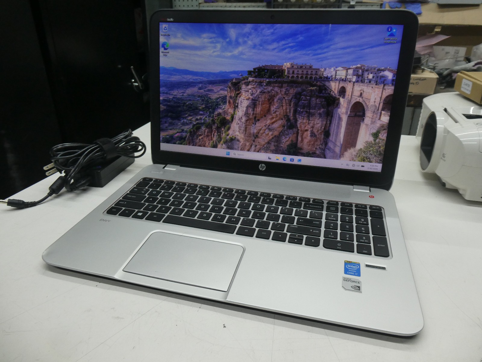 🍀 NEW DEMO! HP ENVY 15T-J100 i7-4700MQ 2.4 16GB 256GB SSD nVIDIA FHD Win 11