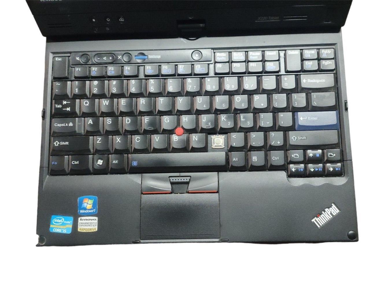Lenovo ThinkPad X220 Tablet – 128GB SSD-8GB RAM Intel Core i5 2520M Touch Screen