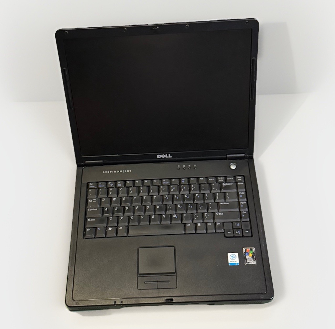 Vintage Dell Inspirion 1200 Laptop Model PP10S Untested For Parts Repair