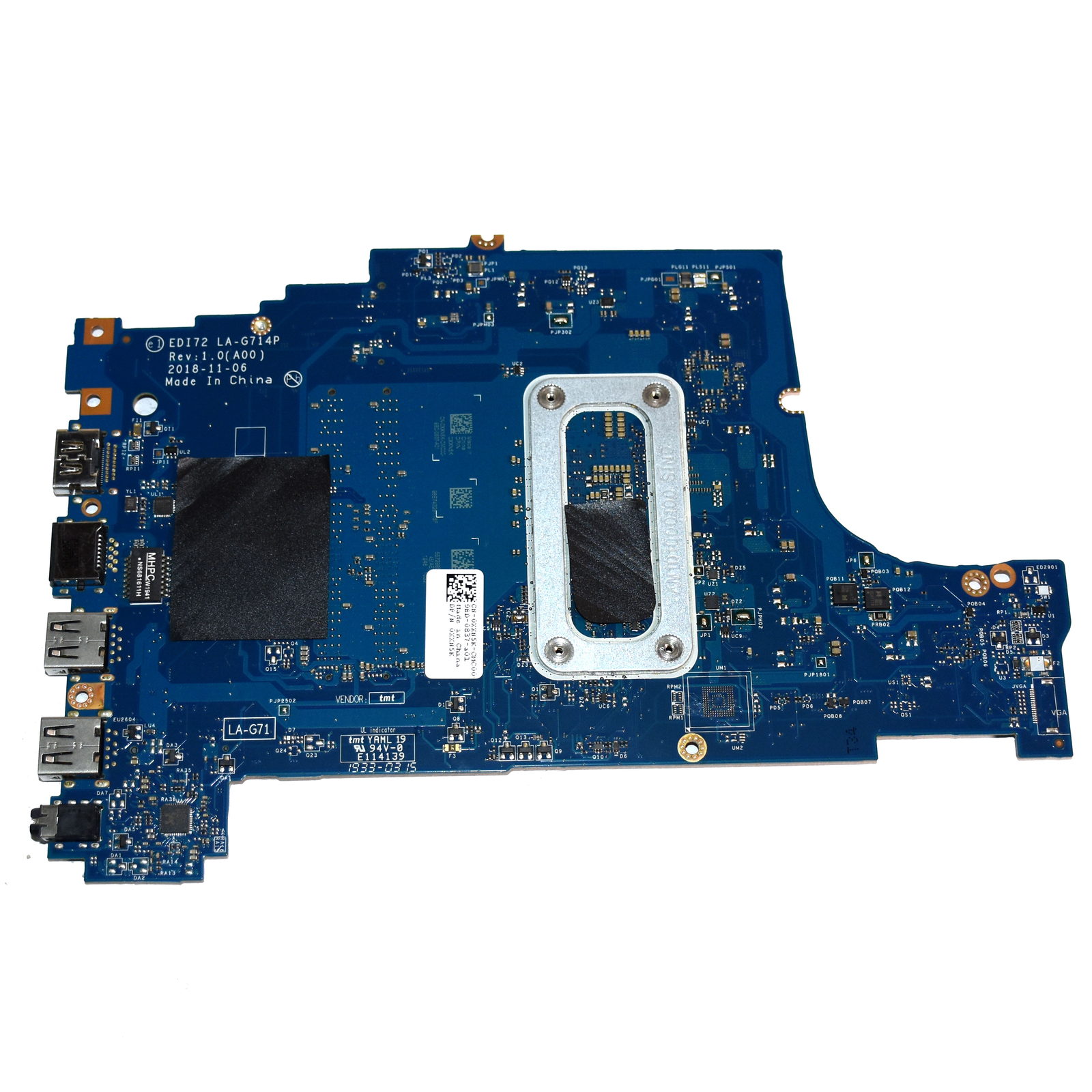 Dell Inspiron 3481 3581 Motherboard Core i3-8130U 2.3GHz LA-G714P M5KN5 XXN5K