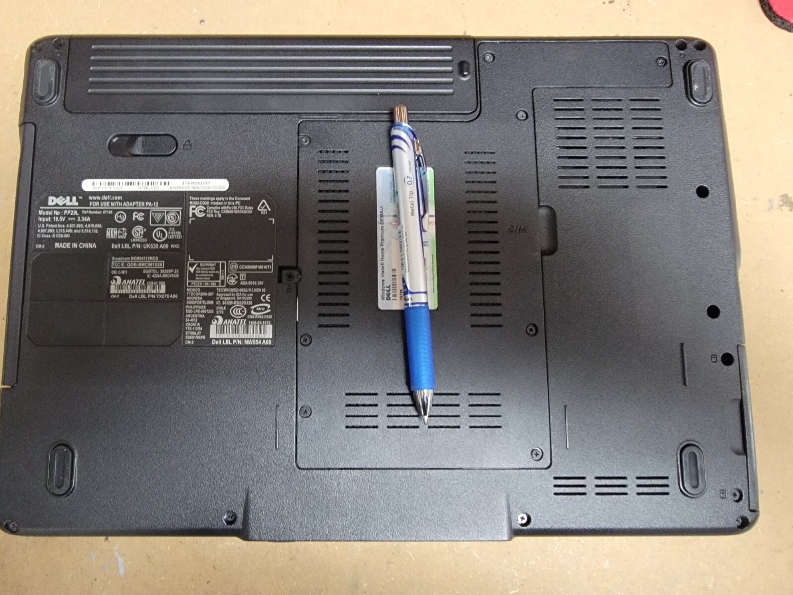 DELL INSPIRON 1525 LAPTOP DUAL CORE 2.00GHZ 2GB RAM 120GB HDD – HARD DIVE WIPED