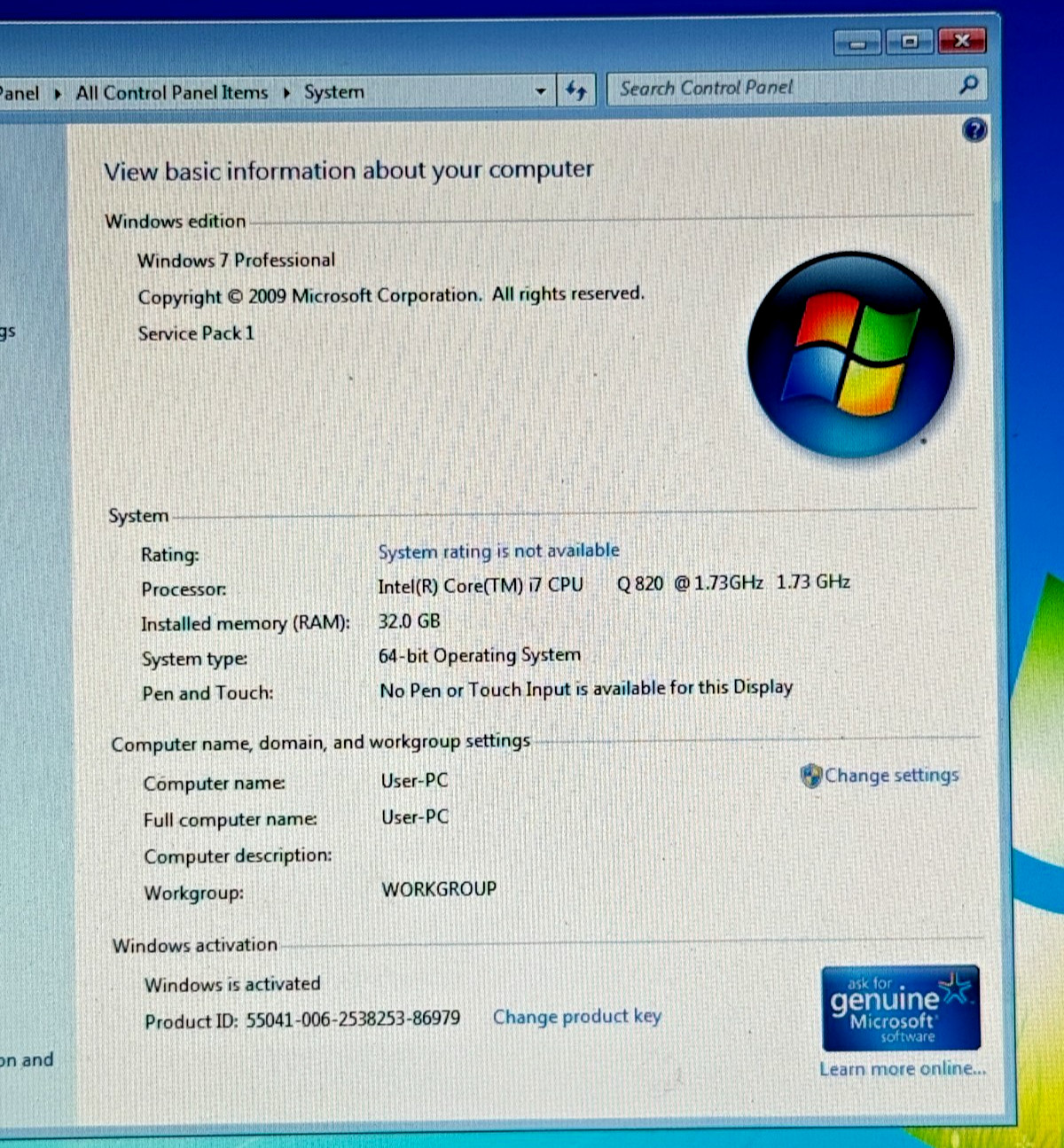 Dell Precision Mobile Workstation 17in M6500 32GB 512+480GB SSD NVIDIA 1373
