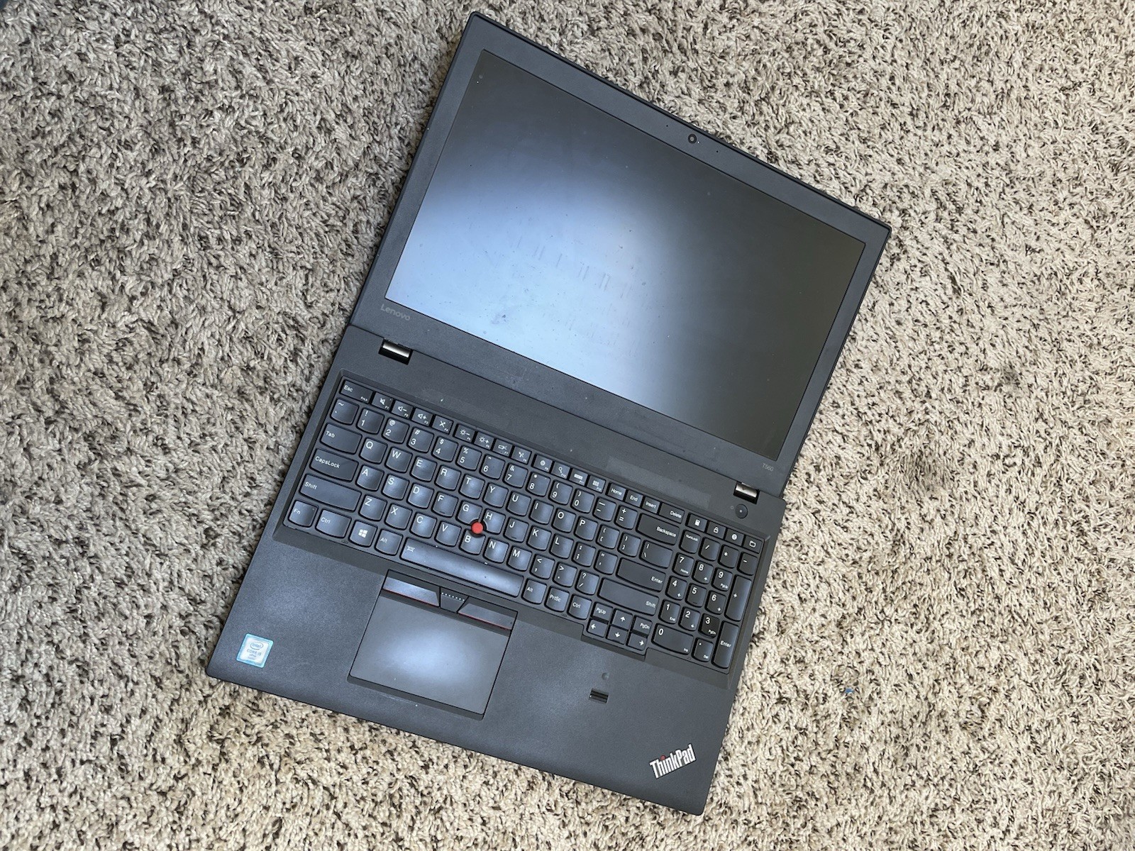 Lenovo ThinkPad T560, Intel Core i5-6300U @ 2.4GHz, 8GB RAM, NO SSD, WORKED
