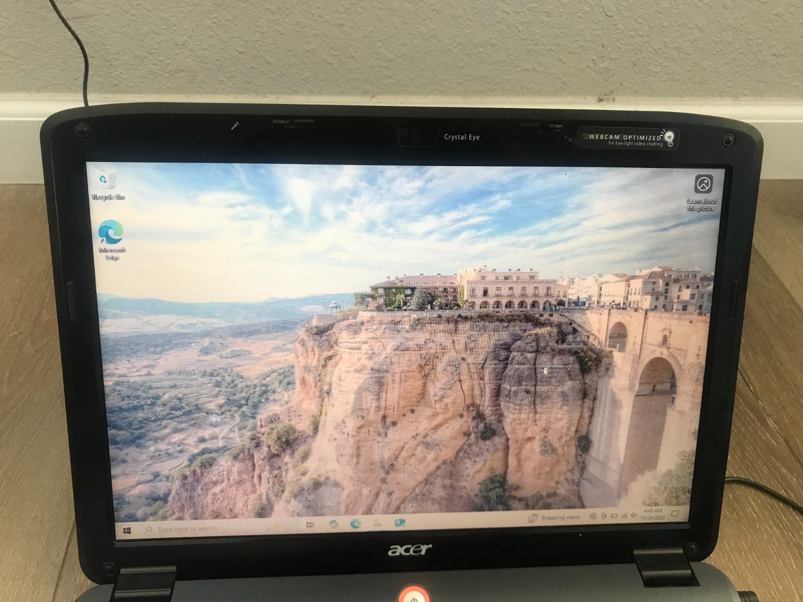 Acer Aspire 4730Z 14.1″ Intel Pentium Dual T3400 2.16GHz 4GB RAM 240GB SSD Win10