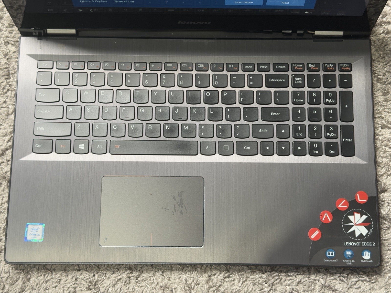 Lenovo Edge 2-1580 Laptop Intel i5-6200U 8GB Ram 750GB HD | WORKS