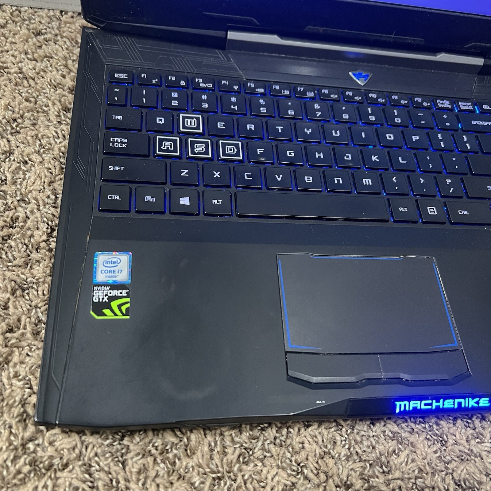 Machenike Gaming Laptop F117-F2 GeForce GTX Intel Core i7 NVIDIA -READ