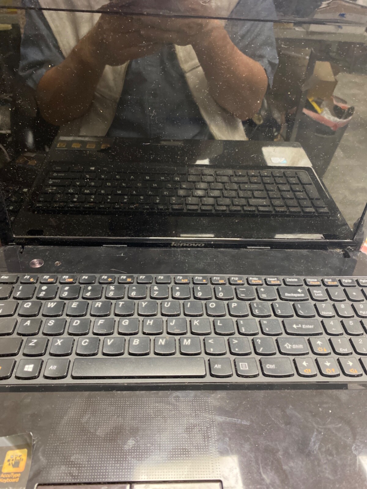 Lenovo G580 Laptop no HD , Intel 2020M 2.4GHz, 8GB Ram, HDMI USB 3 FOR PARTS