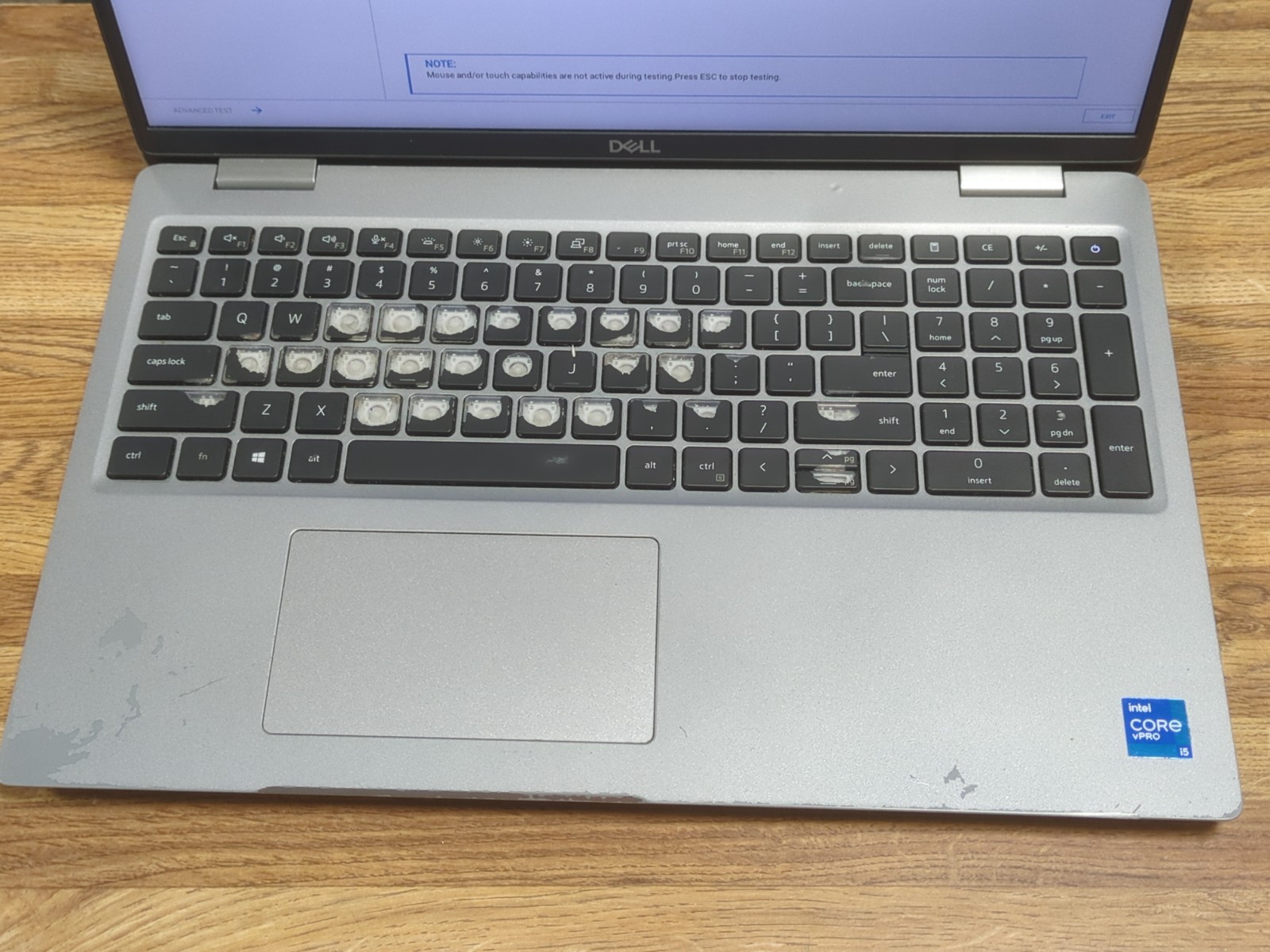 2021 Dell Precision 3560 FHD Laptop i5-1145G7 8GB RAM, No SSD, bad keyboard