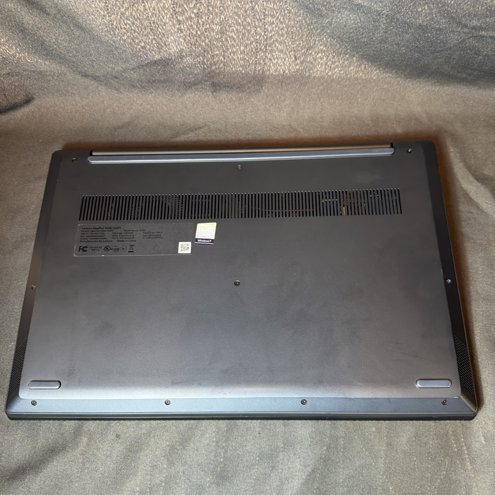 Lenovo IdeaPad S340-15API AMD Ryzen 5 3500U @ 2.1GHz 8GB RAM 256GB NVMe W11H