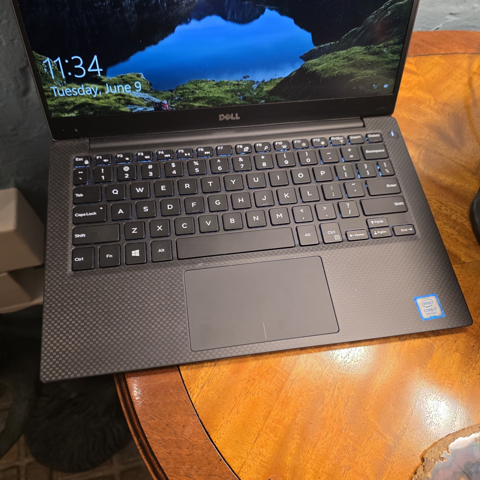 Dell XPS 13 9360 2018 Silver FHD i7-8550U 1.80GHz 8GB RAM 256GB SSD