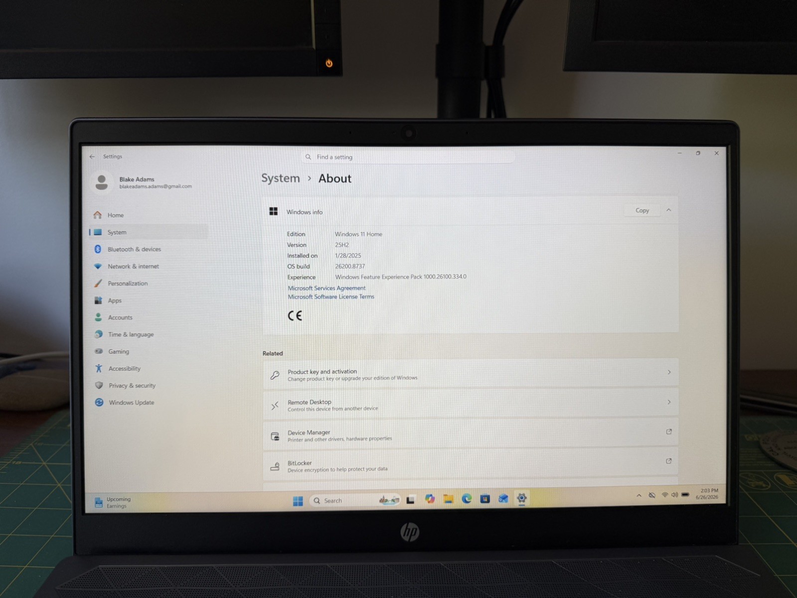 HP Pavilion 15-CS-2073cl Touchscreen i7-8565U 16GB RAM 1 TB SSD NVIDIA MX250