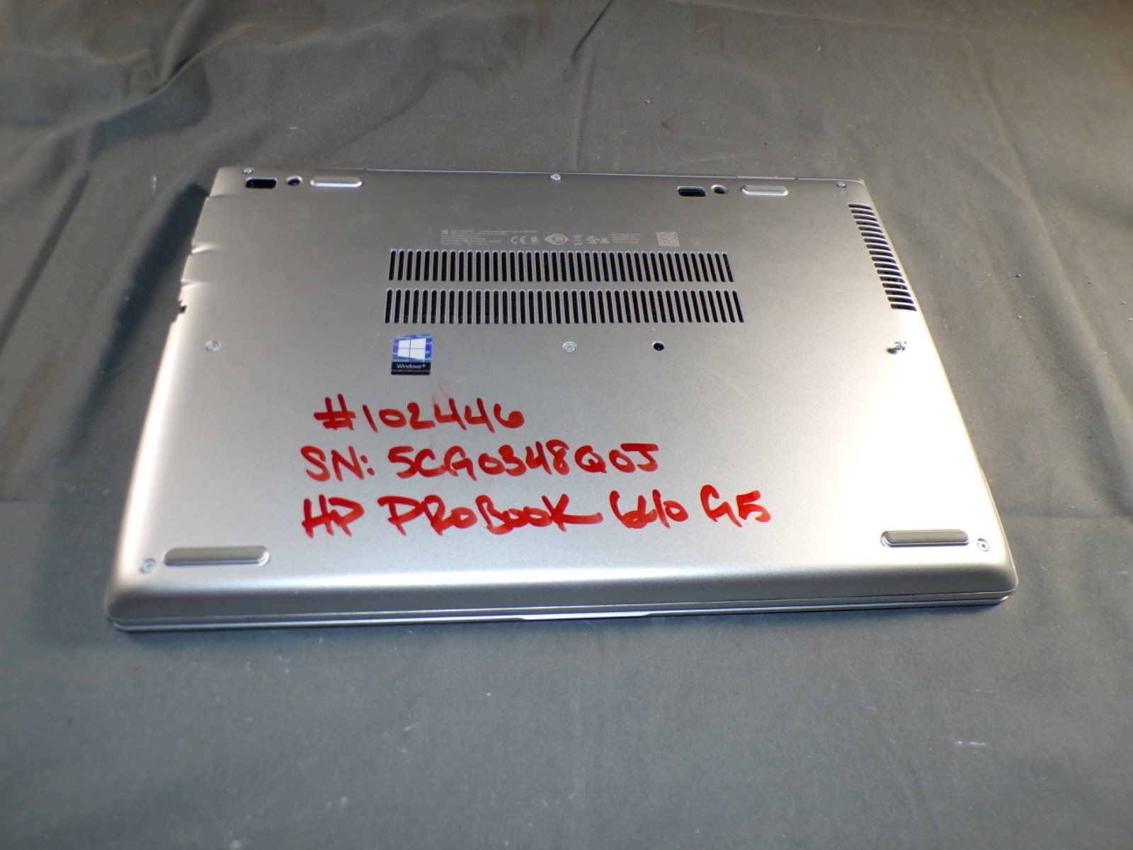 HP PROBOOK 640 G5 INTEL CORE I7-8665U 1.90GHZ 8GB RAM **NO HD/ NO CADDIE/ NO OS/