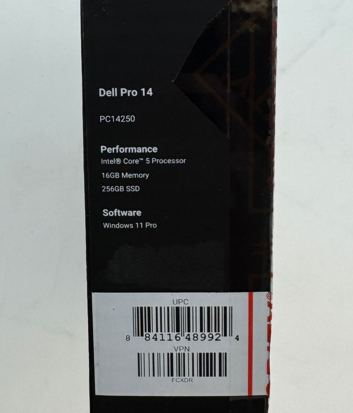 Dell Pro 14 PC14250 – 14″ – Intel Core 5 – 120U – vPro – 16GB – 256GB FCXDR