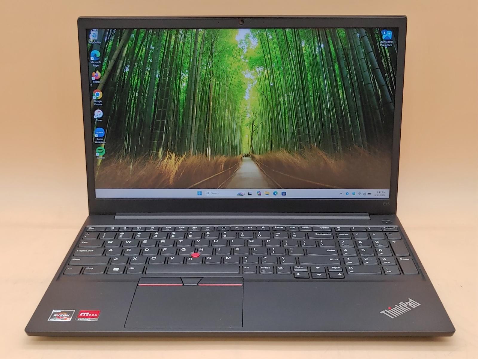 Lenovo ThinkPad E15 Gen 2 15.6″ AMD Ryzen 5 4500U 16GB 512GB Win11Pro *NO A/C*