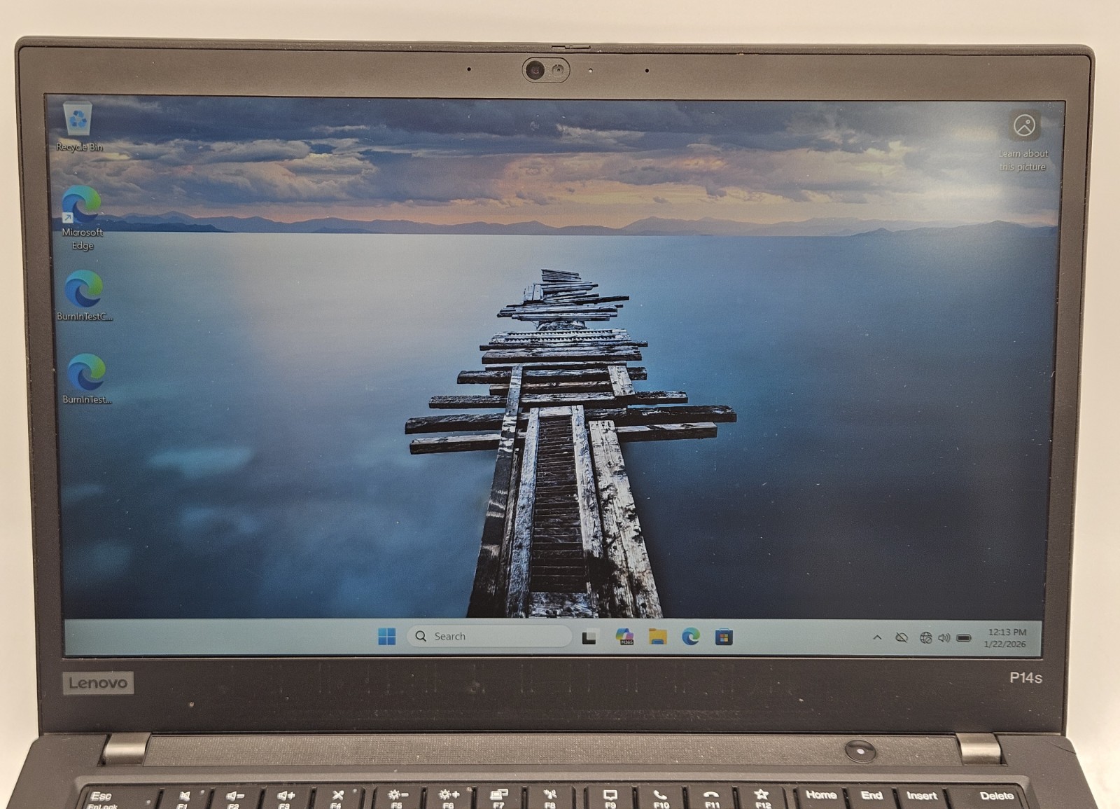 Lenovo ThinkPad P14s GEN 1 Core i7-10510U 1.80GHz 16GB RAM 256GB NVMe Win 11P