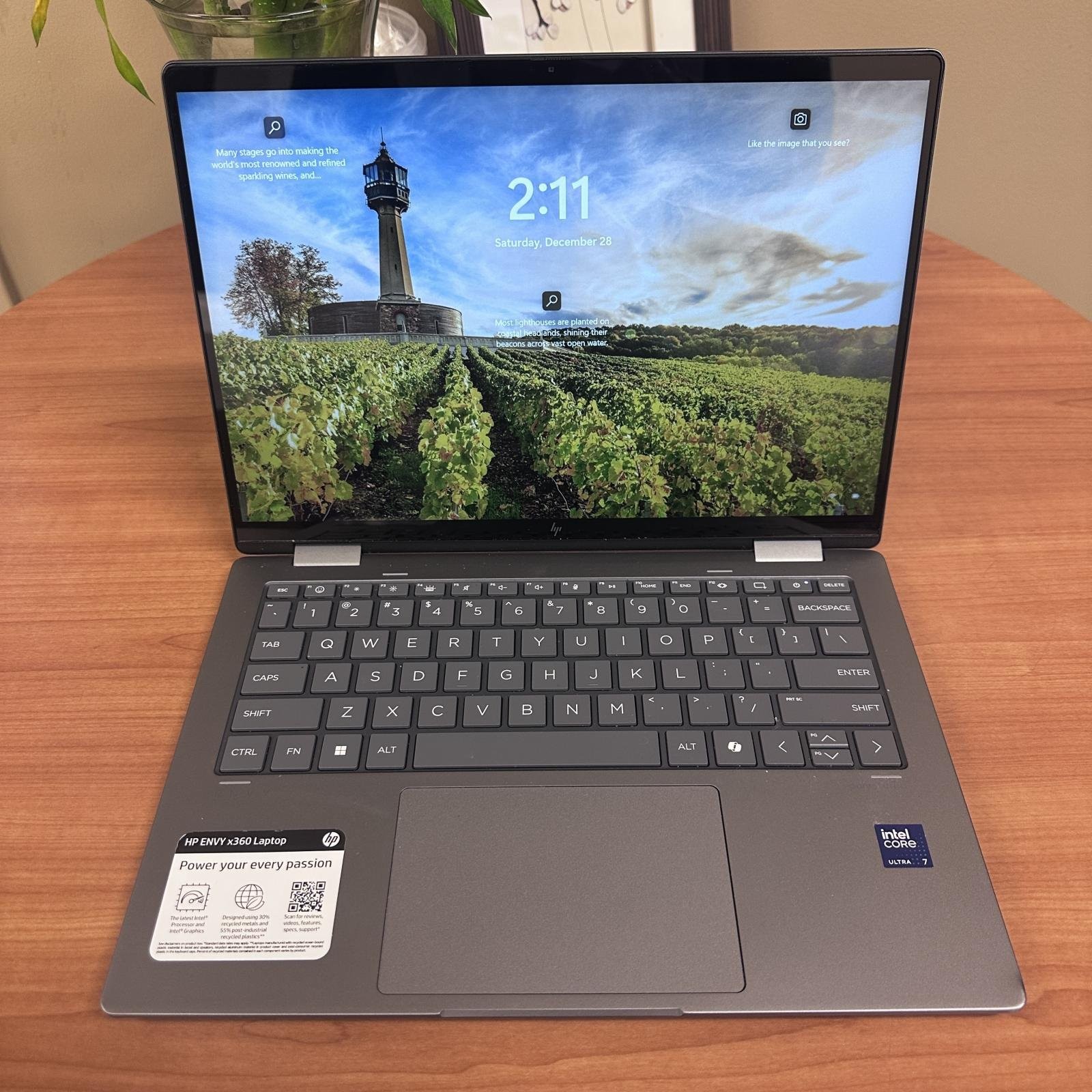 HP – Envy x360 2-in-1 14″ 2K Touch-Screen Laptop, Ultra 7, 16GB, 1TB *READ*