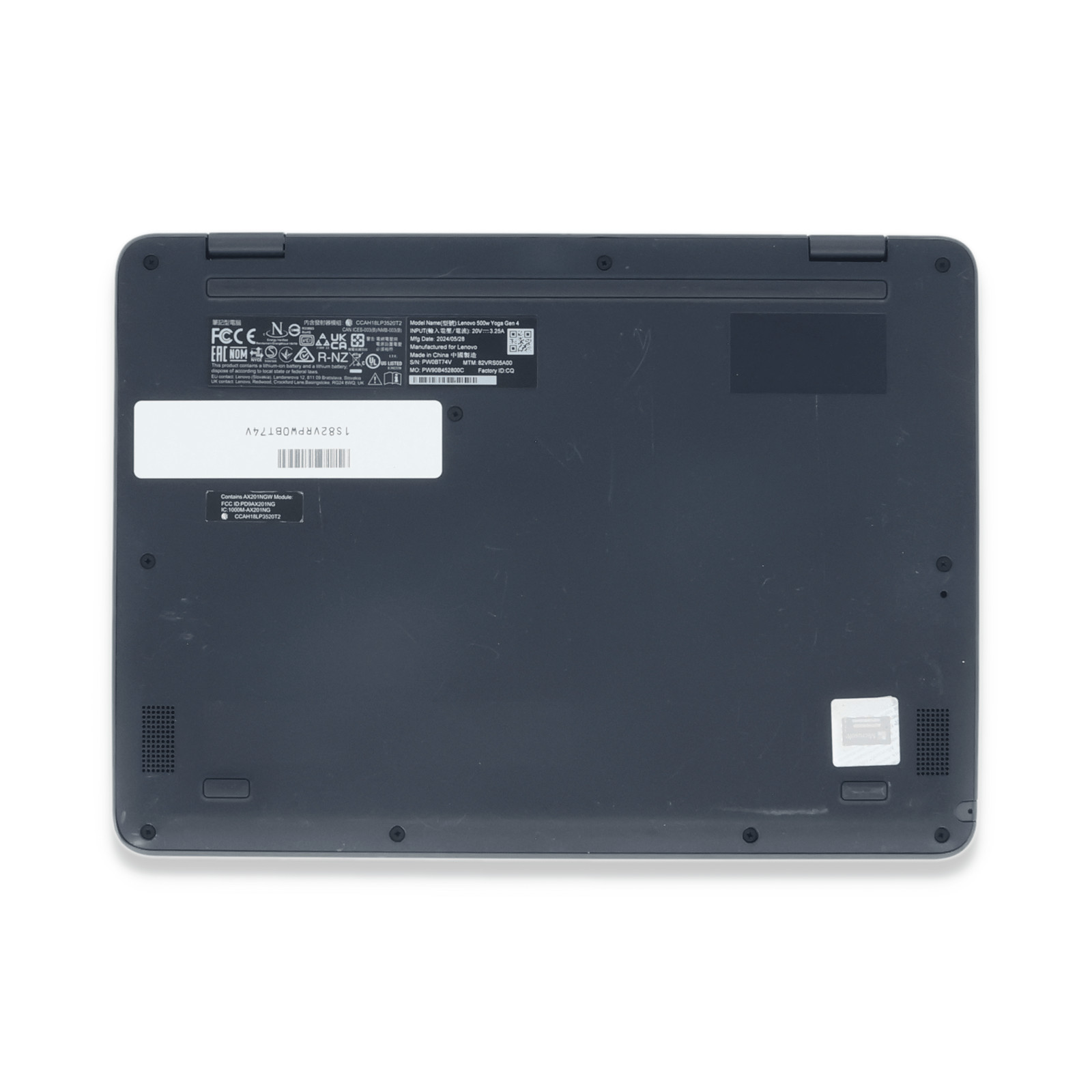 Lenovo 500w Yoga Gen 4 12.2″ Laptop : N 12th Gen | 8GB Ram 256GB SSD | Windows