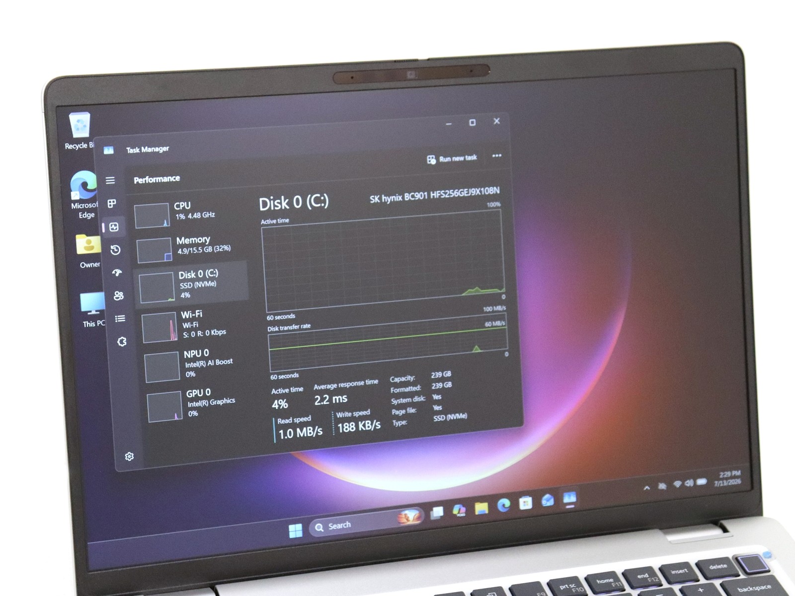 Dell Pro 14 Plus PB14250 14.0″ Ultra 5 235U 16GB 256GB W11P + ProSupport Plus