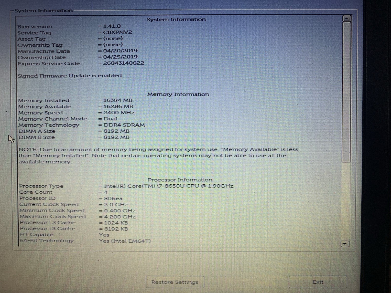 Dell LATITUDE 5290 Laptop | i7-8650U @ 1.90GHz 16GB RAM 512GB SSD #2
