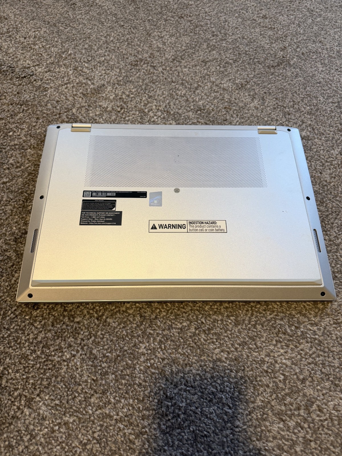 MSI Prestige 16 AI Evo – Intel Core Ultra 9 185H / 32GB / 1TB / QHD+ 16″