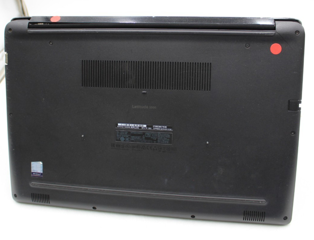Dell Latitude 3500 15.6in 256 GB SSD 8 GB RAM i5-8265U 30 day Warranty No OS
