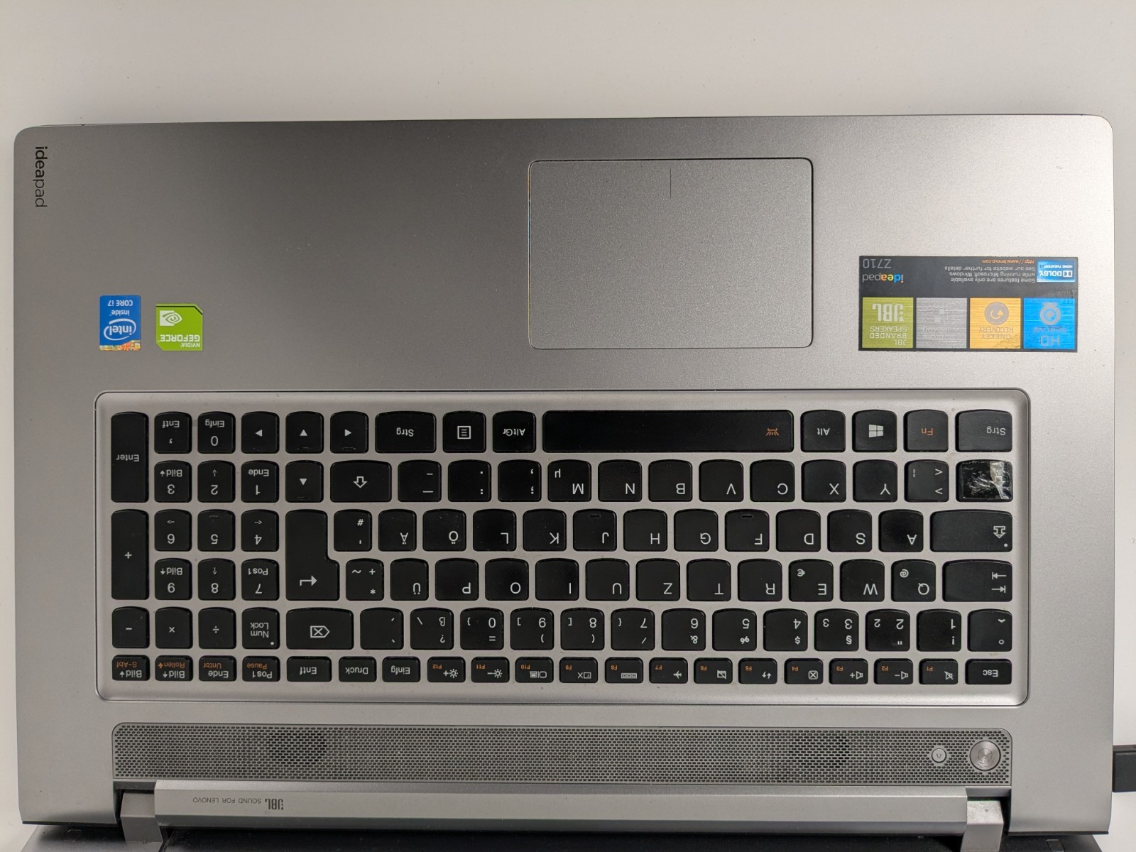 Lenovo IdeaPad Z710 17″ i7-4700MQ 8GB RAM 240GB SSD + NVIDIA GeForce