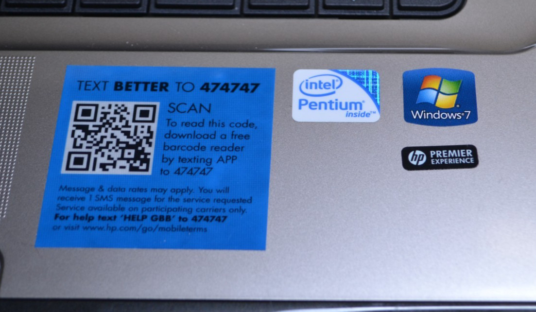 HP Pavilion G6-1d08dx 15″ Laptop w/Adapter Win 7 4GB Ram 320GB HD Pentium B950