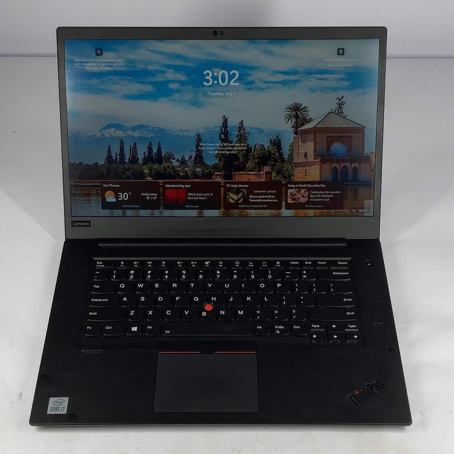 Lenovo ThinkPad P1 Gen 3 i7-10750H 2.6GHz 32GB RAM 500GB SSD Quadro T2000 Max-Q