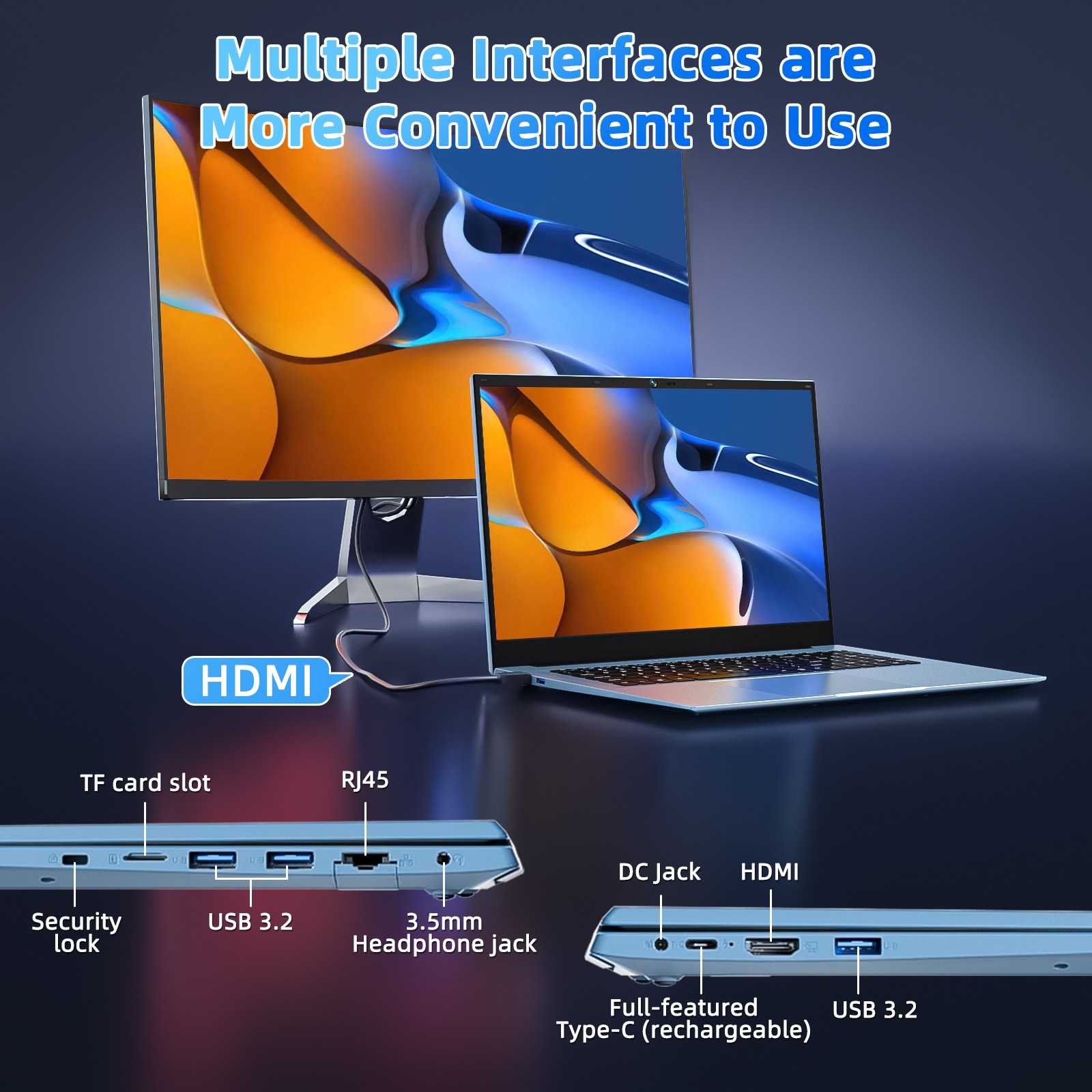 2026 New 15.6″ Windows 11 Laptop, Intel Celeron 4GB RAM 128GB SSD, Business