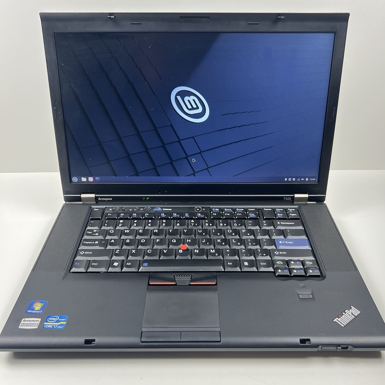 Lenovo ThinkPad T520 Intel i7-2640M 8GB 320GB HDD Linux Mint OS w/ Charger|ELP85