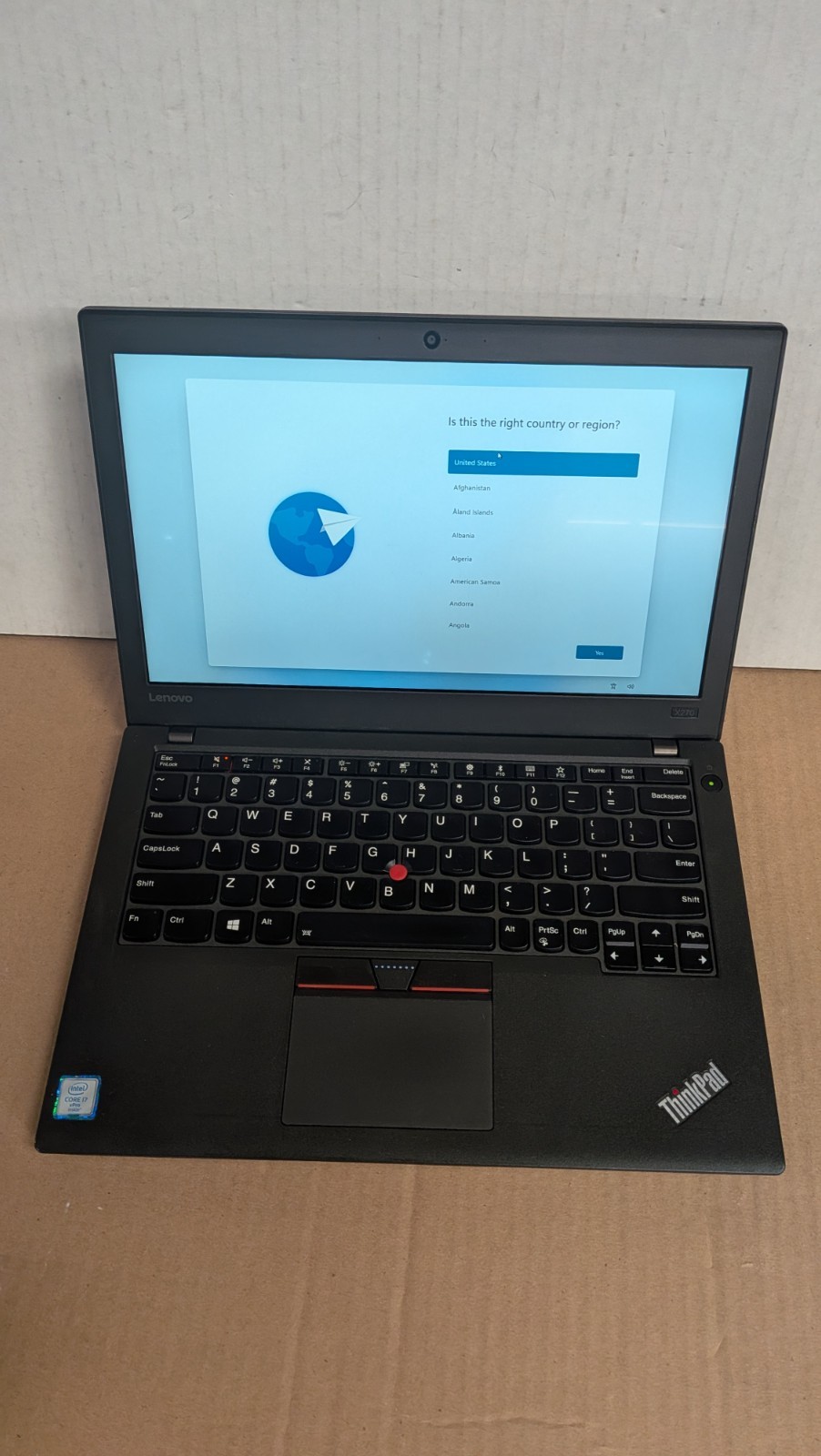 Lenovo ThinkPad X270 Intel I7-6600U 2.6GHz 12.5″FHD 8GB 256GB SSD Win11 w/ac