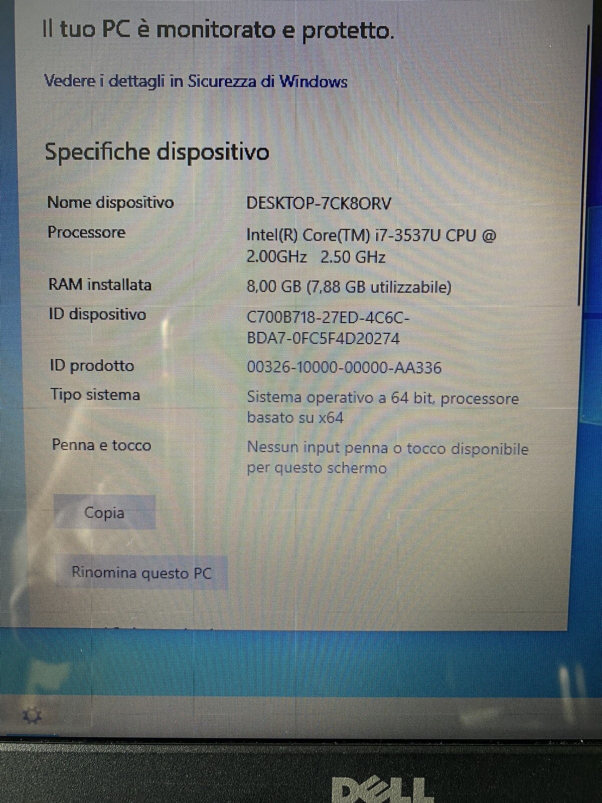 DELL INSPIRON 15R-5521 15″ INTEL i7-3537U 2.00GHz 8GB 750GB WIN 10 MEMORY PERFECT
