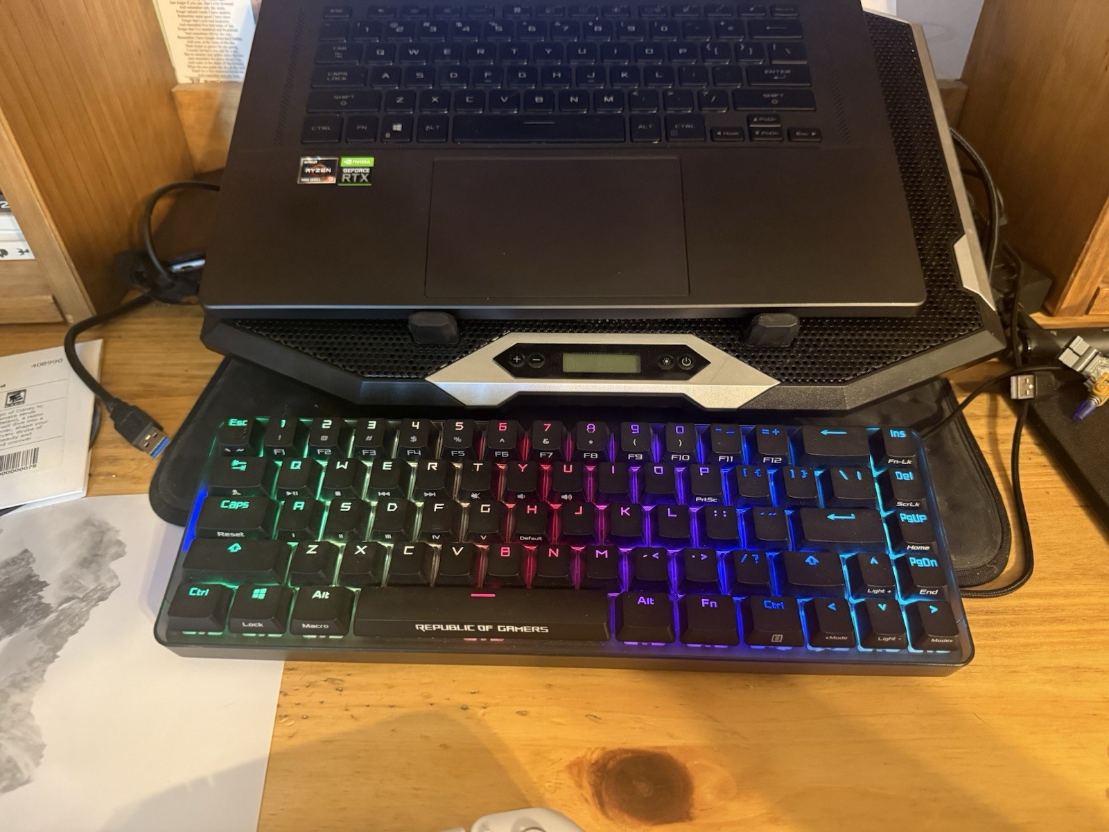 ASUS ROG GA503Q Gaming Laptop 15.6″ WQHD 165Hz Windows 11 & Accessories