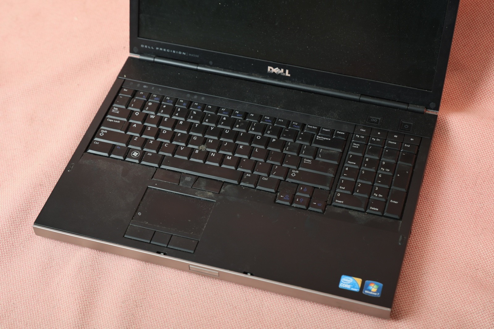 Laptop Dell Precision M6500 i5 16GB DDR3 256GB SSD 17 inch For Parts or Repair