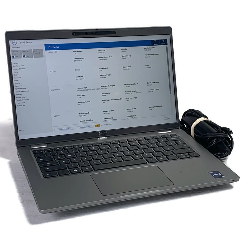 Dell Latitude 5430 14.0″ Laptop i7-1265U 3.6GHz 16GB 512GB NVMe SSD – NO OS