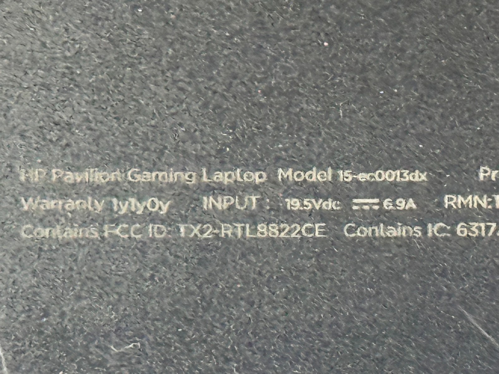 HP Pavilion Gaming Laptop – 15‐EC0013DX – Ryzen 5 3550H – 16GB RAM – 256GB NVMe
